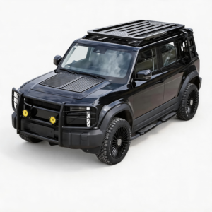 Kit de carrocería Simone para ICAR 03: Plataforma de techo, escalera lateral, malla para ventana, protectores laterales, alerón, toldo lateral y kit de capó deportivo - Product Image 1