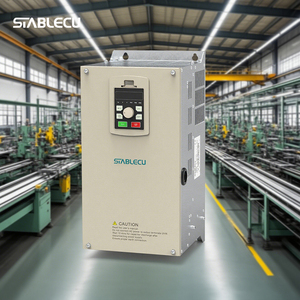 ตัวแปลงความถี่แบบแปรผัน รุ่นใหม่ <span class=keywords><strong>8kw</strong></span> 8kva 22kw 380v ตัวแปลงความถี่ 60 เป็น 50 เฮิรตซ์ VFD 0.2kw อินเวอร์เตอร์สำหรับเครื่องพันขดลวด - Product Image 1