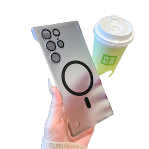 Funda Magnética Transparente Ultrafina sin Marco para Teléfono, para Samsung S24 Plus S22 <span class=keywords><strong>S3</strong></span> Ultra, Película Protectora de Lente, Hecha de PC - Product Image 1