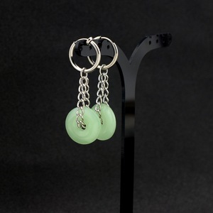 Nouvelles Boucles d'Oreilles Pendantes Circulaires au Design Niche Populaire 2026, Vintage Creuses Unisexe en Acier Inoxydable, Bijoux Tendance - Product Image 3
