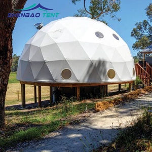 <span class=keywords><strong>Super</strong></span> Prefab Camping Iglo Huis Bol Camping Ronde <span class=keywords><strong>Geo</strong></span> Party Koepel Tenten 6M 5M 4M Van De Fabriek - Product Image 2