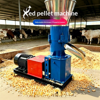 Nouvelle machine à granulés d'aliments électriques pour animaux domestiques, garantie 1 an, dimensions 750x280x700, pour l'élevage à petite échelle - fabrique des aliments pour bétail