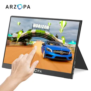 Arzopa 1080P FHD Touch USB-C External Laptop LCD Gaming Screen Portable Monitors 15.6