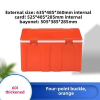 Glacière isotherme portable épaissie 60L orange, qualité alimentaire PE, avec boucle de suspension, pour camping et pique-nique – Offre Spéciale