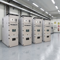 Commutateur mobile blindé KYN28 12kV à haute performance de résistance aux perturbations, IP4X, industriel, pour grandes centrales électriques