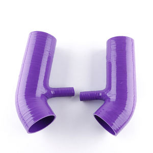 Kit de tuyau d'admission d'air en Silicone Post MAF pour Nissan 09-14 370Z Z34 3.7L VQ3 tuyau de radiateur - Product Image 6