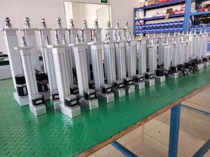 Actionneur linéaire à piston pneumatique de haute qualité avec corps en alliage d'aluminium - Product Image 4