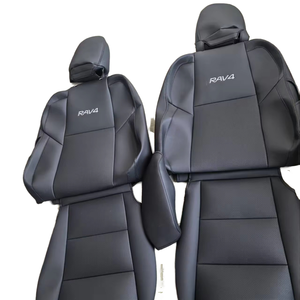 Set Completo di <span class=keywords><strong>Coprisedili</strong></span> per Auto di Lusso in Pelle, Fodere Automobilistiche Durevoli e Confortevoli Adatte per BYD/HONDA/TOYOTA/FORD/LEXUS/<span class=keywords><strong>MAZDA</strong></span>/BMW/AUDI - Product Image 1