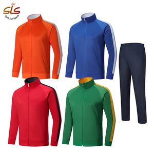 Anpassbarer, hochwertiger, wind dichter Winter-Trainings anzug mit durchgehendem Reiß verschluss, atmungsaktiv, bedruckter Fleece-Trainings anzug, stilvoll - Product Image 1