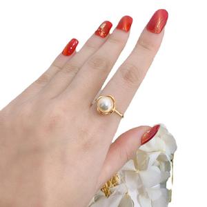 Anillo de Plata S925 para DIY, Soporte Vacío para Corrector, Adorno con Cuentas de 10-12 mm, Anillos de Perlas 10135 - Product Image 5