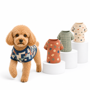 Dog Fleece Coat Leopard Print Winter Warm Pet <b>Clothes</b> <b>for</b> Small Dogs Comfortable Leisure Style - Product Image 1