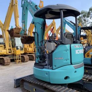 Excavatrice Kobelco SK30SR 3 tonnes, 90% neuve, d'origine, conforme EPA CE, mini-excavatrice sur chenilles à rayon court, 3 tonnes, d'occasion. - Product Image 1