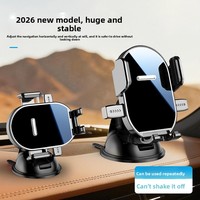 Support de téléphone rotatif à 360 degrés pour tableau de bord de voiture avec ventouse et surface miroir – Nouvelle arrivée