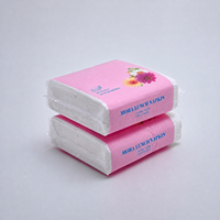 Serviettes en papier jetables de qualité alimentaire, 1 pli, en pure pâte de bois vierge, emballage en sachet, 30*30cm et 33*33cm pour table de déjeuner