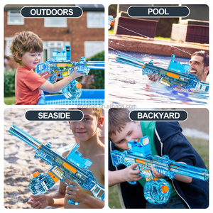 ปืนฉีดน้ำไฟฟ้ารุ่นใหม่ <span class=keywords><strong>UMP45</strong></span> พร้อมไฟและเสียง  แบบอัตโนมัติเต็มรูปแบบ สำหรับเด็กผู้ชาย - Product Image 6