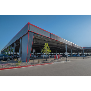 Mỹ của phổ biến nhất aisc Kết Cấu Thép đúc sẵn xe nhà để xe/prefab Kho bán - Product Image 4