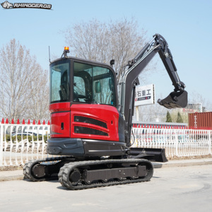 Mini Escavatore Versatile da 3,5 Tonnellate <span class=keywords><strong>con</strong></span> Design Zero Tail, Motore <span class=keywords><strong>con</strong></span> Pompa Idraulica Importata per Posa Cavi Stradali e Drenaggio - Product Image 4