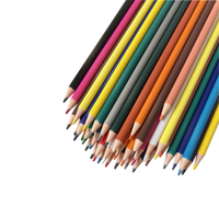 Crayons de couleur en plastique en forme d'engrenage - 18 couleurs/boîte (personnalisables) non solubles, certifiés ASTM et EN71 ISO, vente directe d'usine