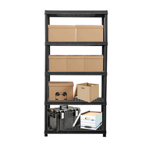 5 TIER <strong>PLASTIC</strong> GARAGE WAREHOUSE <strong>SHED</strong> <strong>SHELVING</strong> UNIT STORAGE RACKING SHELVES - Product Image 6
