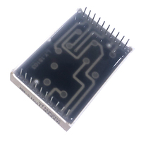 Grand écran LED alphanumérique rouge de 2 pouces à 16 segments