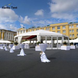 Tente multi-faces professionnelle <span class=keywords><strong>chapiteau</strong></span> de salle à manger de mariage tentes d'événement avec doublures de toit tente de cirque ronde à vendre - Product Image 2