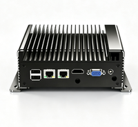 CANGHAN Mini PC industriel embarqué sans ventilateur J6412 avec double LAN et double ports COM pour le contrôle d'automatisation