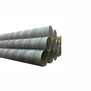 Tubo De Aço Grosso De 609 mm Tubo De Aço Carbono SSAW Costura Helicoidal Tubo De Aço Soldado Espiral Usado Para Petróleo E Gasoduto