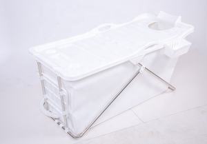 Nouvelle <span class=keywords><strong>baignoire</strong></span> pliante autoportante moderne pour adultes en plastique ABS, écologique, style japonais, avec accoudoirs, capacité de 20 gallons - Product Image 6