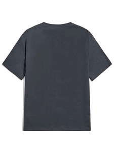Camiseta Casual de Manga Corta con Cuello Redondo y Estampado Creativo para Hombre - Directo de Fábrica, Personalización Disponible. F10 - Product Image 2