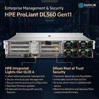 Servidor en Rack HPE ProLiant DL560 Gen11 2U 4P |   Xeon de 4.ª Generación |   16 TB DDR5 |   Virtualización de GPU y Servidor de Base de Datos Empresarial