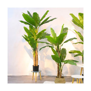 ต้นไม้บีเจมมินาเทียมสไตล์เขตร้อนต้นไม้ต้นไทรประดิษฐ์ในกระถางพืชพุ่มเทียม - Product Image 2