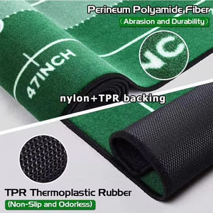 Tapis de golf Intérieur Mini Golf Pratique <span class=keywords><strong>Aide</strong></span> à la formation Golf Putting Green Mat - Product Image 3