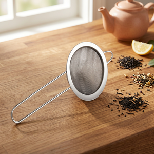 Passoire fine Anax Slim en acier inoxydable, écologique, pour cuisine domestique, avec poignée ergonomique, compatible lave-vaisselle, pour le thé et la cuisson - Product Image 3