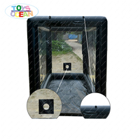 Personnalisé de haute qualité PVC gonflable moto Garage bâche de voiture tente transparente