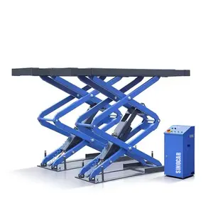 Hot selling factory price 4ton Scissor Car Lift hydraulic under ground with best quality