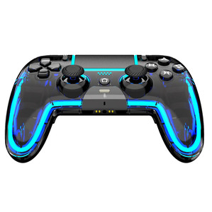 Manette de jeu sans fil Joystick Lumière RVB respirante Vibration Manette de jeu Pad Joypad Télécommande pour Playstation 5 <span class=keywords><strong>Ps5</strong></span> P5 Console vidéo - Product Image 3