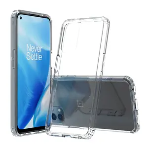 Tpu Acrylic Phone Case For OnePlus Nord N10 N20 5G Clear Transparent Shockproof 1.5mm Thickness Bumper Mobile Cover