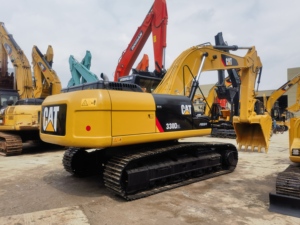 Excavadora de orugas hidráulica de segunda mano CAT 330D2L en buen estado, original de Japón, a la venta - Product Image 2