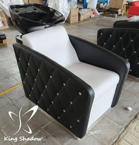 Silla de champú moderna, mueble de salón, lavado de pelo, lavabo de cerámica - Product Image 3