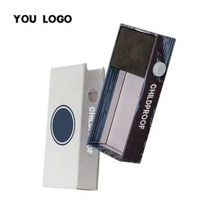 Hot Sale Custom Childproof 1ml Packaging Mini <b>Box</b> Button <b>Lock</b> Drawer Child Resistant <b>Box</b> Packaging With Window and EVA - Product Image 6