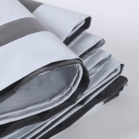 Bâche en PE de haute qualité, imperméable, en plastique HDPE, pour rideau, résistante à l'eau, épaisse, taille personnalisable, utilisation en extérieur