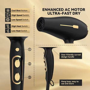 <span class=keywords><strong>Secador</strong></span> de Pelo Ligero, Secadora de Pelo Profesional de Salón, <span class=keywords><strong>Secador</strong></span> de Pelo con Motor de Corriente Alterna de Alta Potencia de 2400 W - Product Image 5