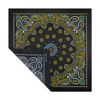 Bandanas classiques de qualité supérieure en coton doux, lot de bandanas Paisley pour hommes et femmes, Paisley 22 x 22 pouces