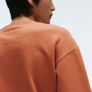 Manches longues Baggy gris ras du cou hommes nouveau Design décontracté mode haute qualité tenue de bureau sweats personnalisés - Product Image 4