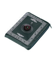 Vente en gros tapis de prière musulman de voyage pour mosquée de l'islam avec boussole