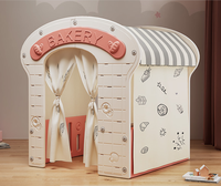 Tente de jeu d'intérieur moderne de taille personnalisable pour les tout-petits, cabane triangulaire pliable pour enfants