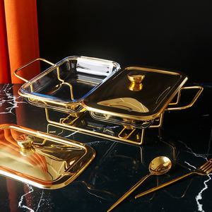 1.3L/1.5L Hotel <span class=keywords><strong>Restaurante</strong></span> Buffet Comida Servicio Cálido Plato de frotamiento - Product Image 5