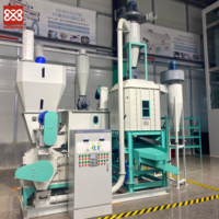 Nouvelle ligne de production complète de machines d'alimentation animale, usine de granulés d'aliments pour volailles, bétail et poulets, 1 tonne/h, acier au carbone, provenant de Chine