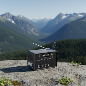 MIQ Oem Odm Rechargeable Camping Laptop Backup <b>Mini</b> 100w Lifepo4 Battery Outdoor FM Portable Power Station with <b>Solar</b> <b>Panels</b> - Product Image 5