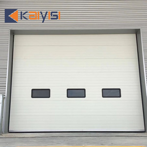 <span class=keywords><strong>Porte</strong></span> <span class=keywords><strong>sectionnelle</strong></span> en acier isolée par <span class=keywords><strong>porte</strong></span> verticale <span class=keywords><strong>industrielle</strong></span> moderne conçue d'ascenseur pour la surface finie d'entrepôt - Product Image 4